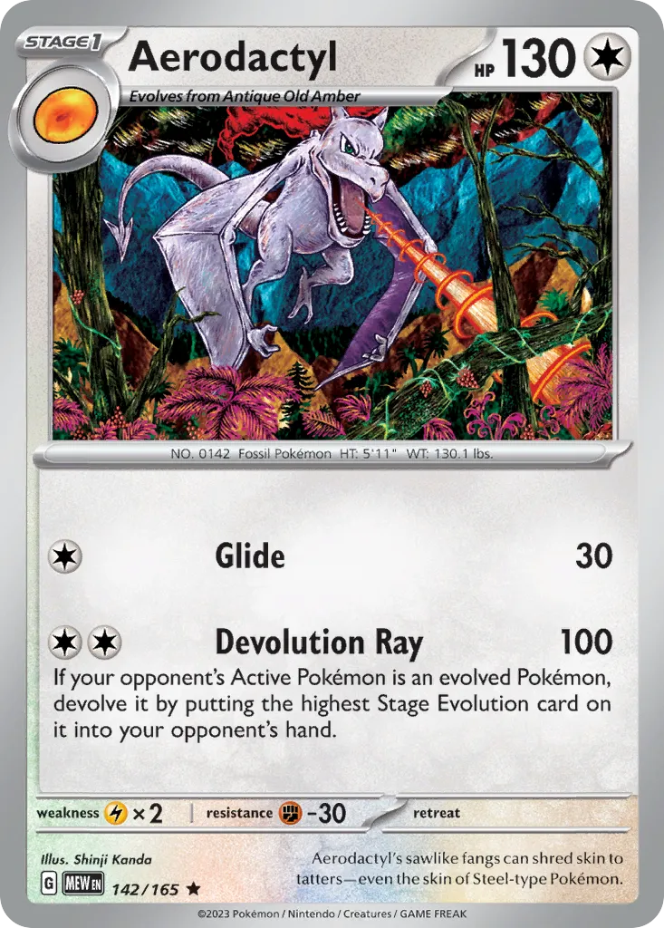 Aerodactyl card image