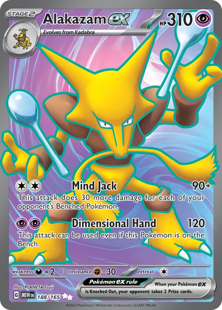 Alakazam ex card image