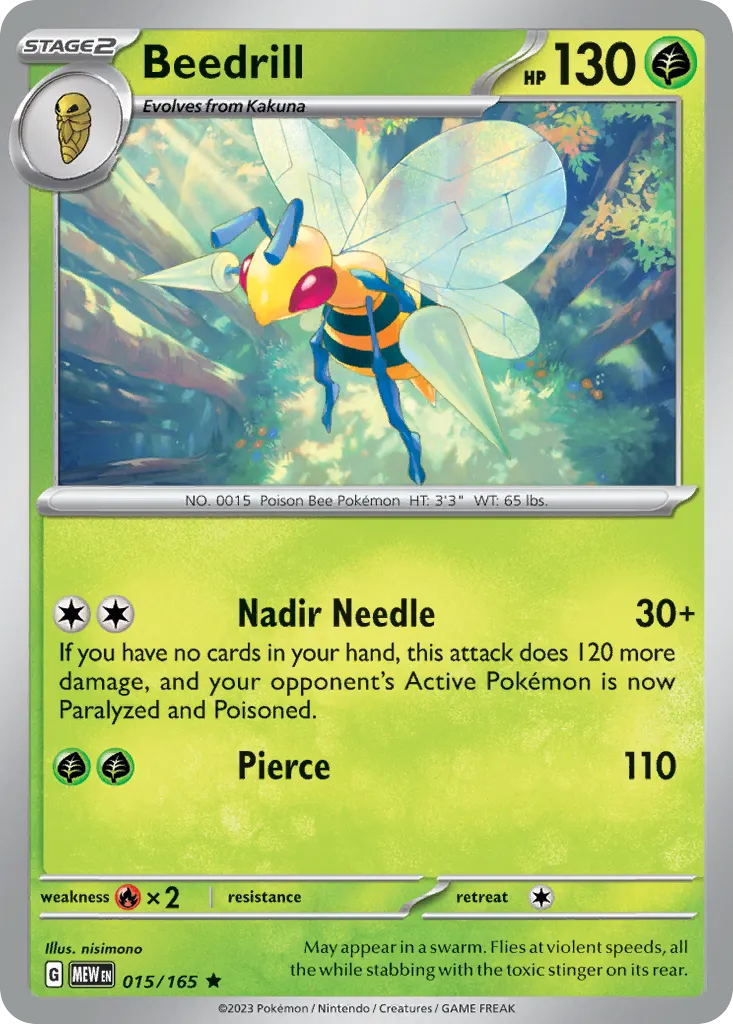 Beedrill card image