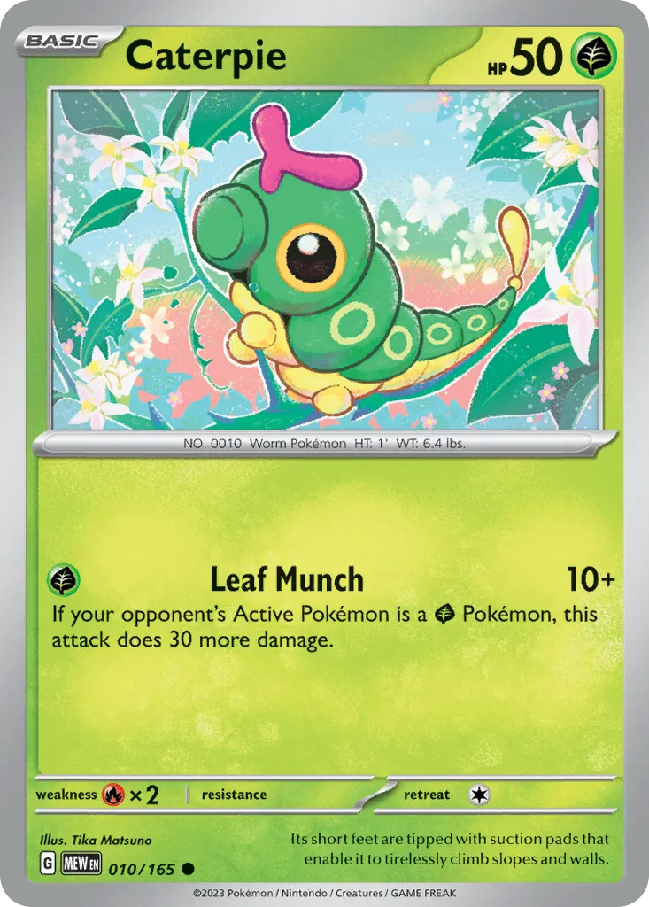 Caterpie card image