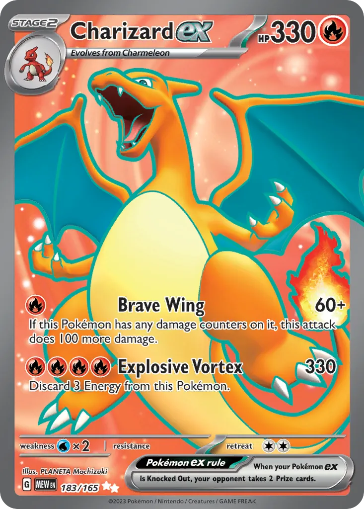 Charizard ex card image