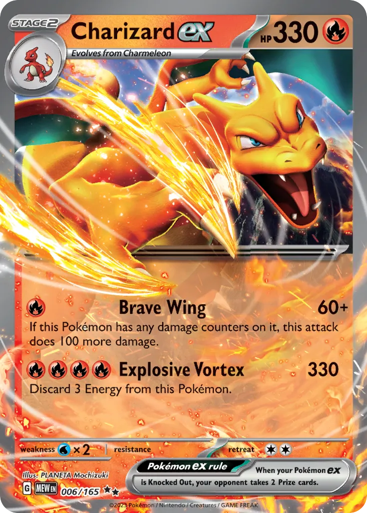 Charizard ex card image