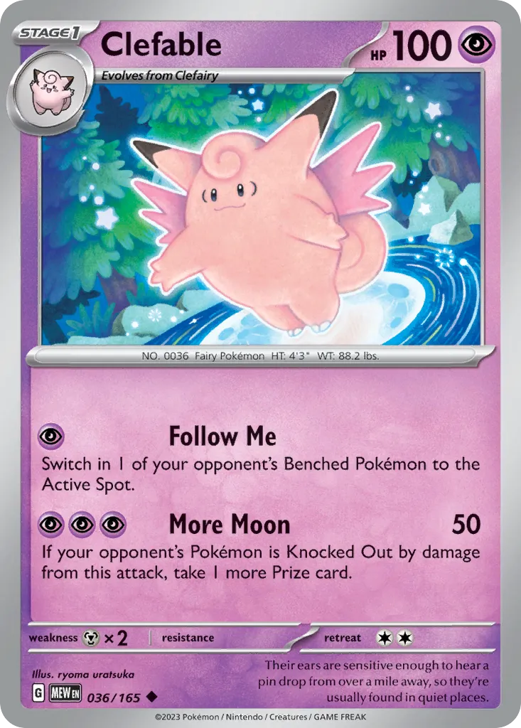 Clefable card image
