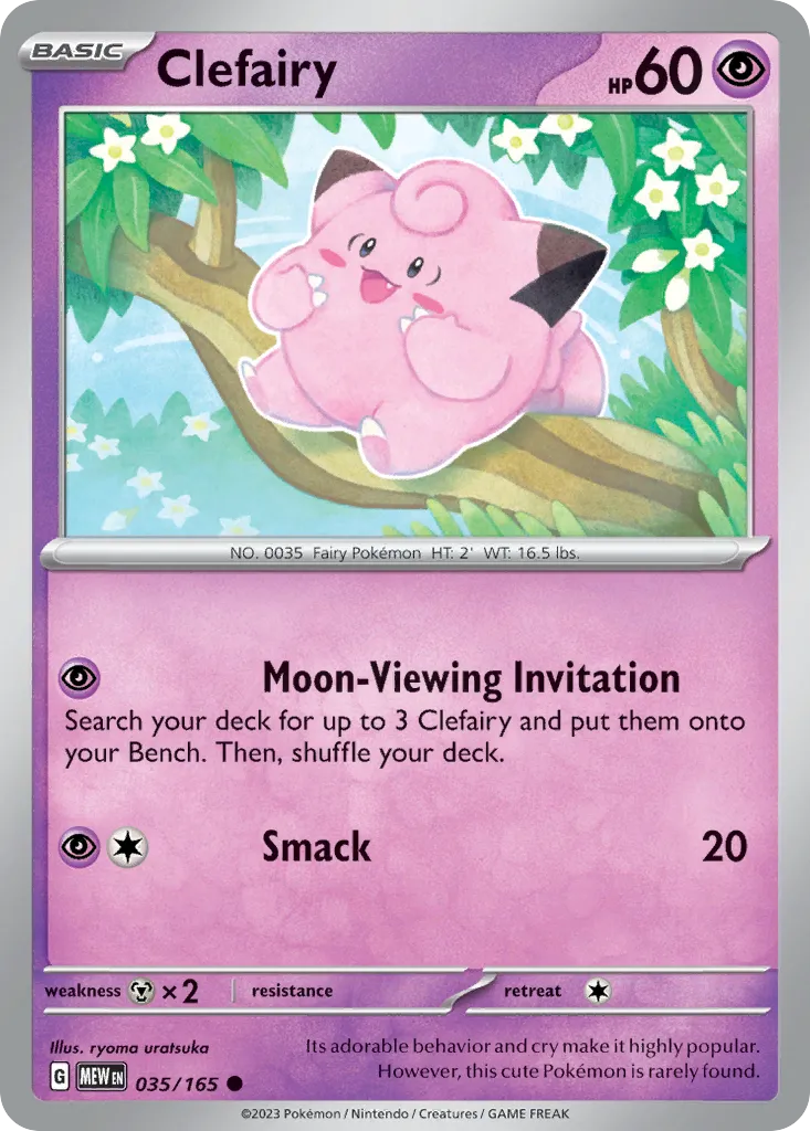 Clefairy card image
