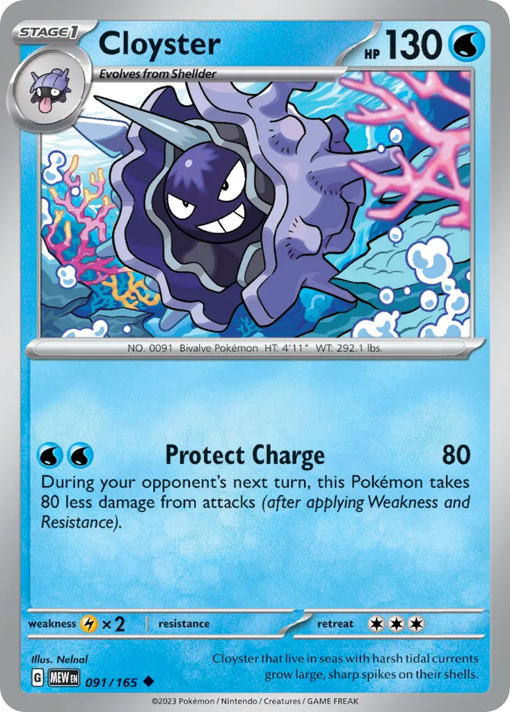 Cloyster card image