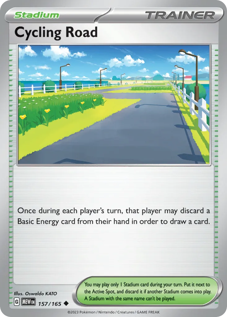 Cycling Road card image