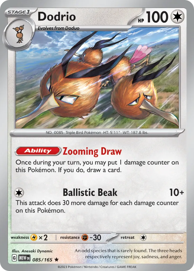 Dodrio card image
