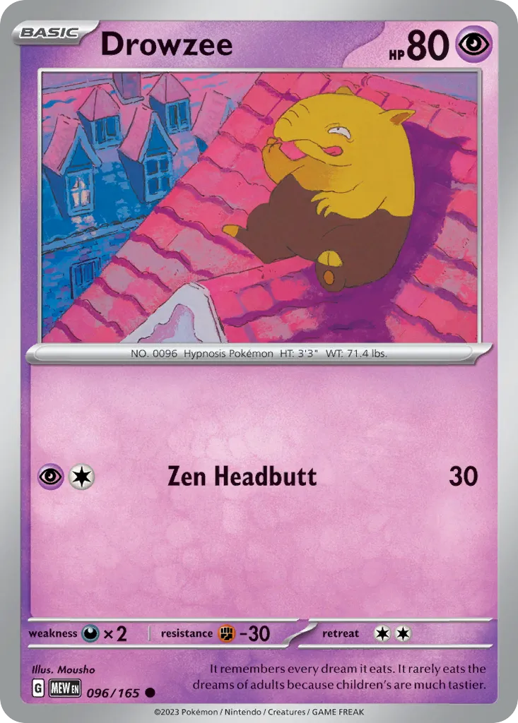 Drowzee card image