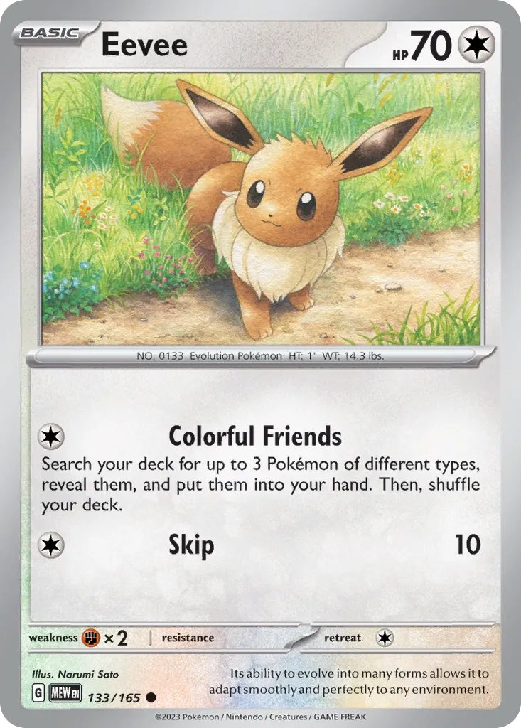 Eevee card image