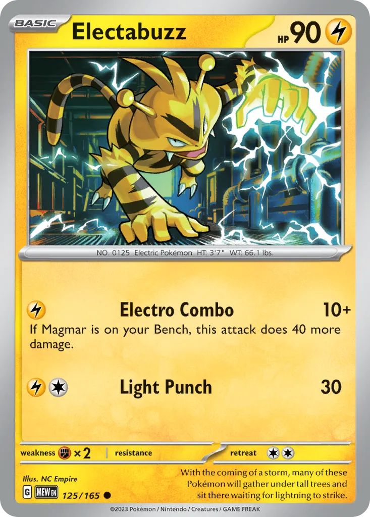 Electabuzz card image