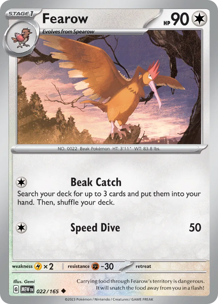 Fearow card image