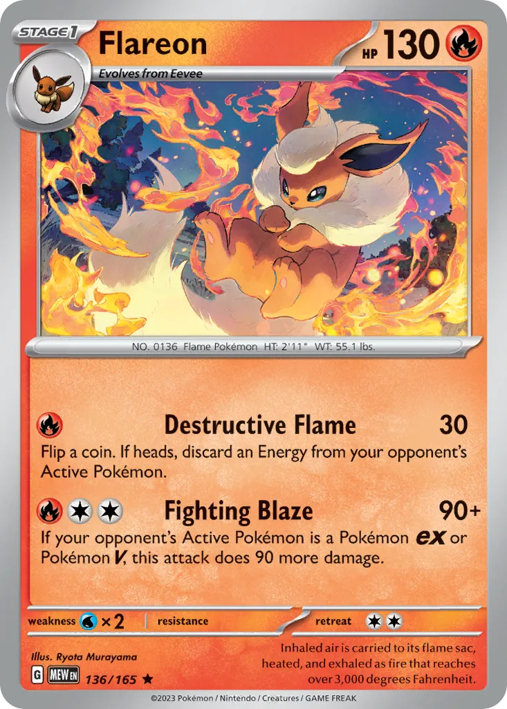 Flareon card image