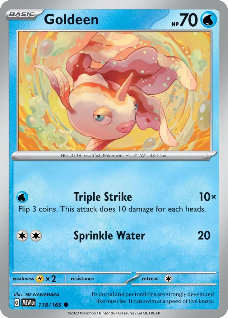 Goldeen card image
