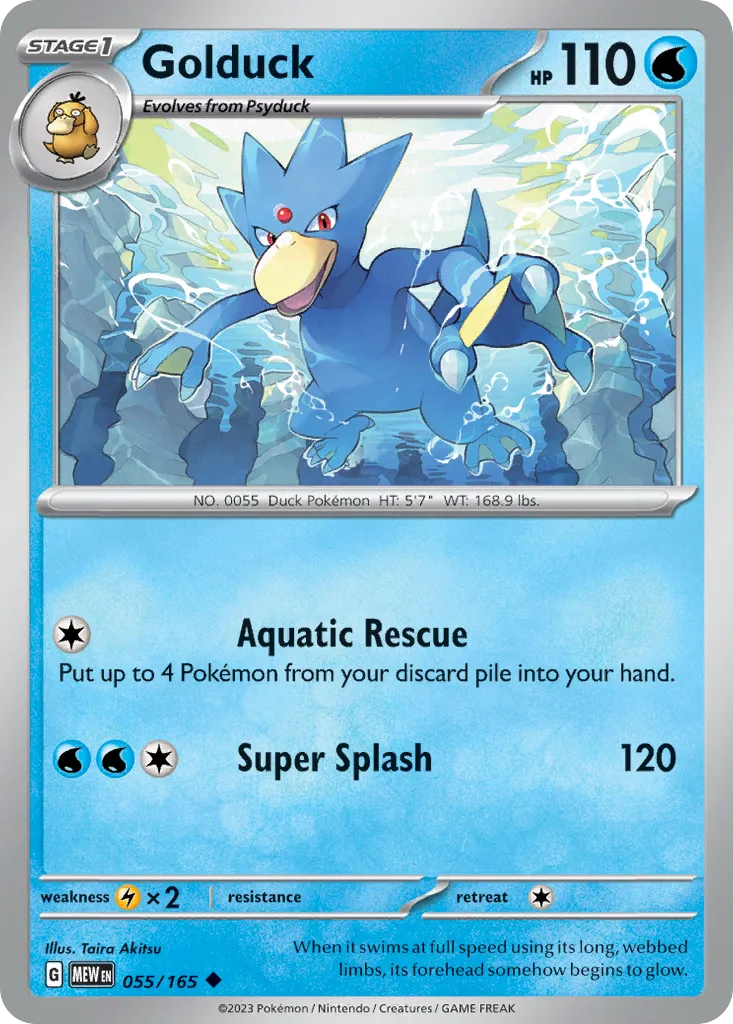 Golduck card image