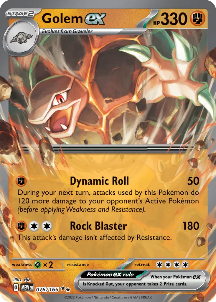 Golem ex card image