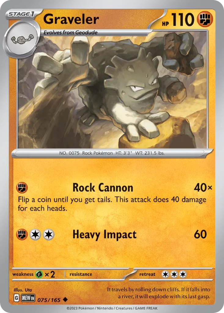 Graveler card image