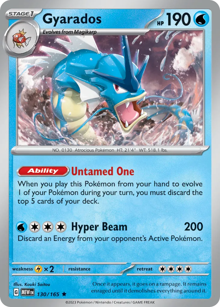 Gyarados card image