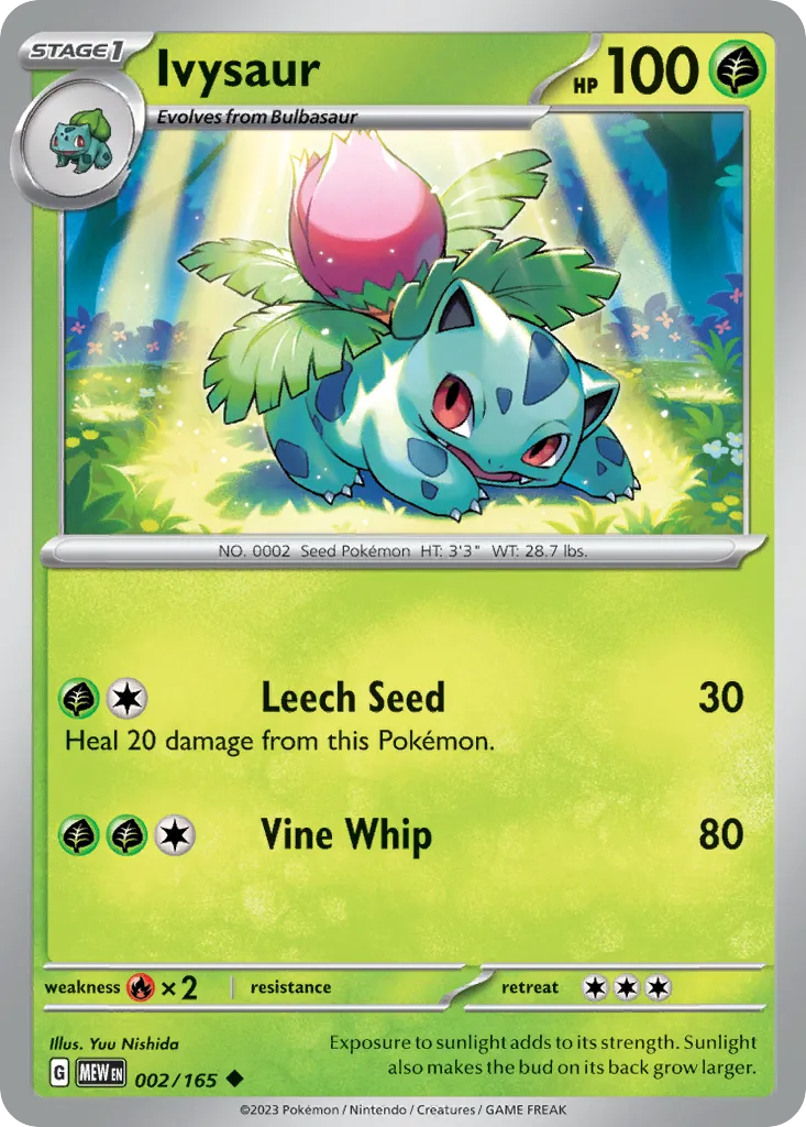 Ivysaur card image
