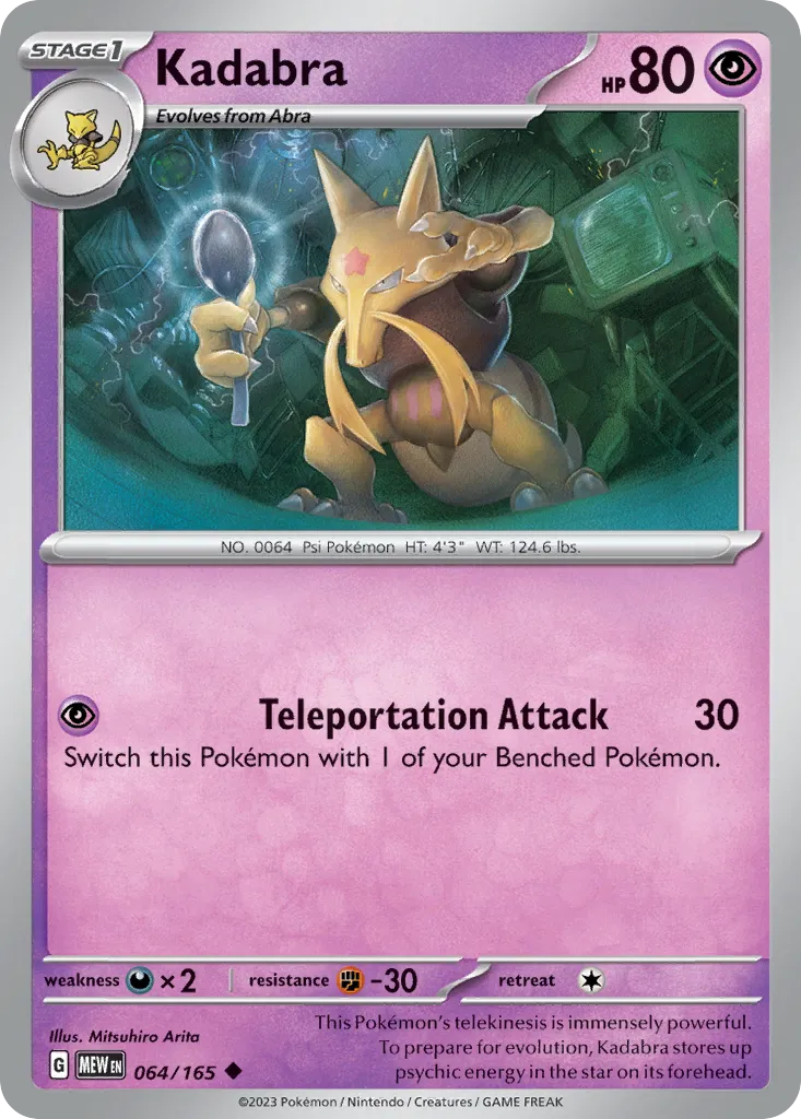 Kadabra card image