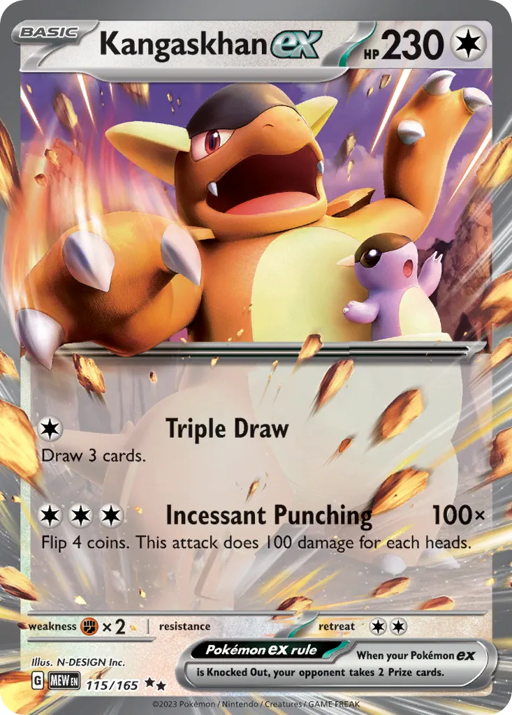 Kangaskhan ex card image