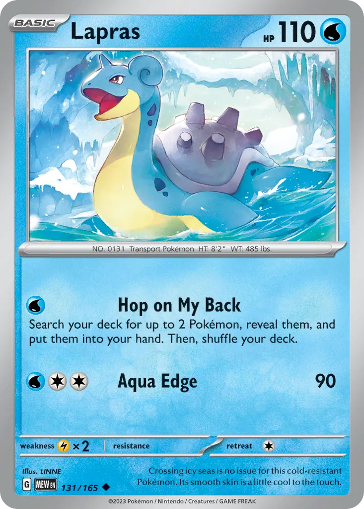 Lapras card image