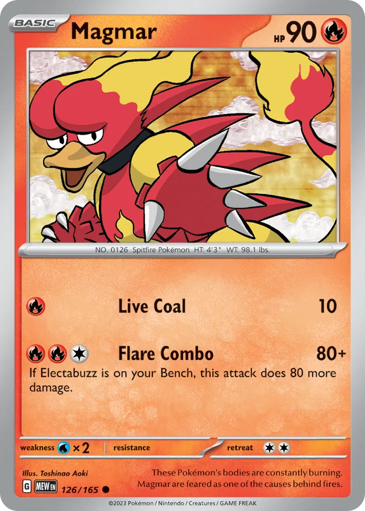Magmar card image
