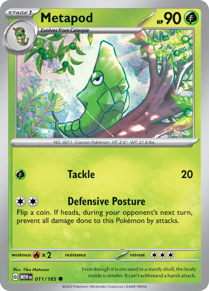 Metapod card image