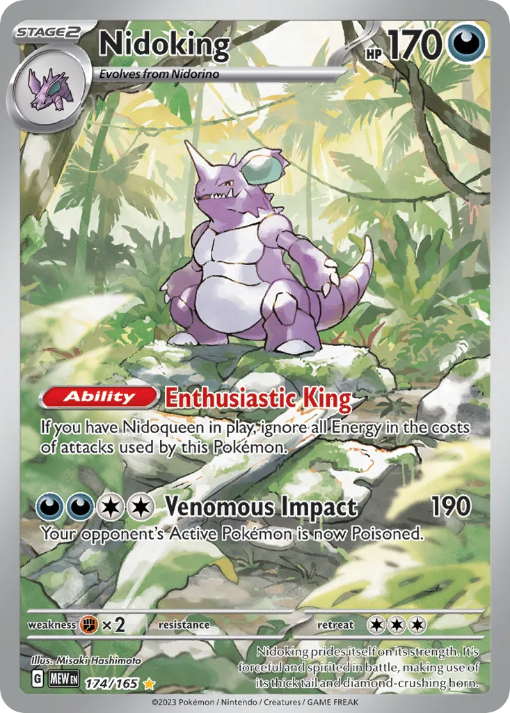 Nidoking card image