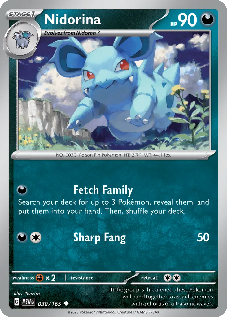 Nidorina card image