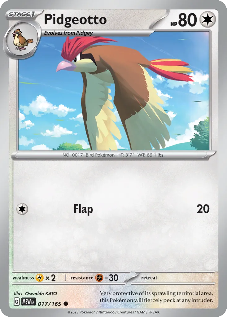 Pidgeotto card image