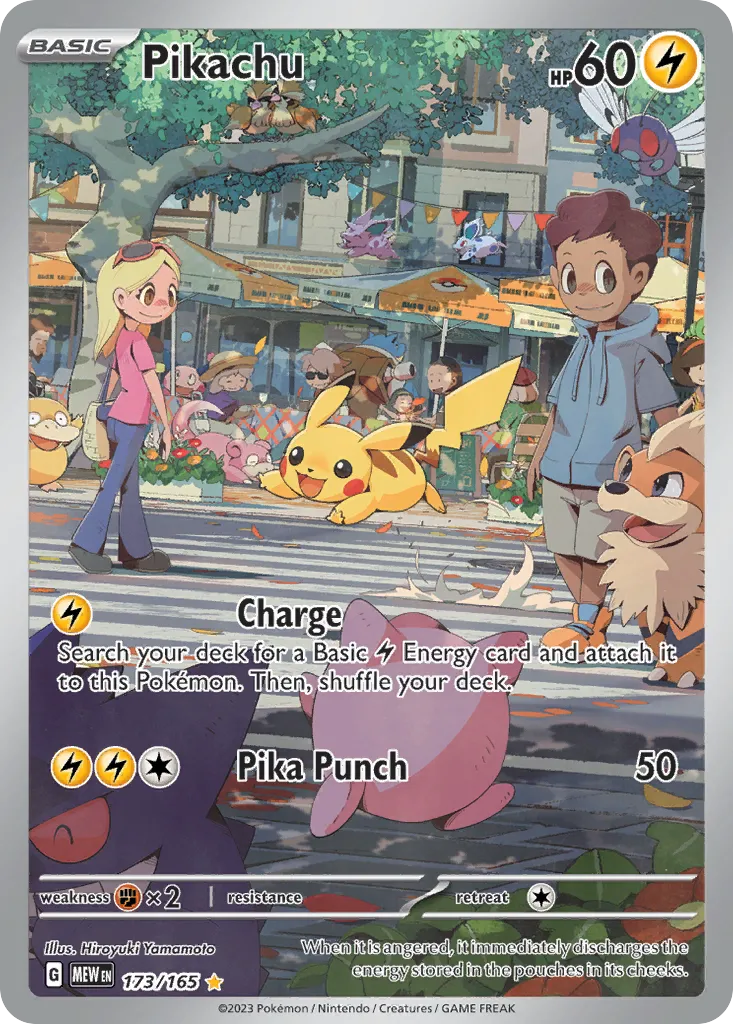 Pikachu #173 card image