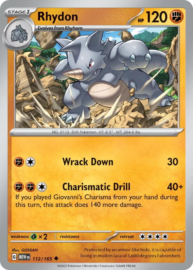 Rhydon card image