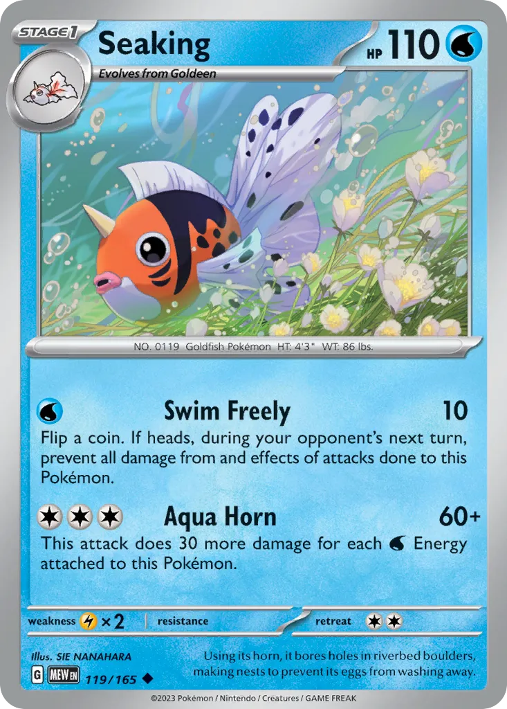 Seaking card image