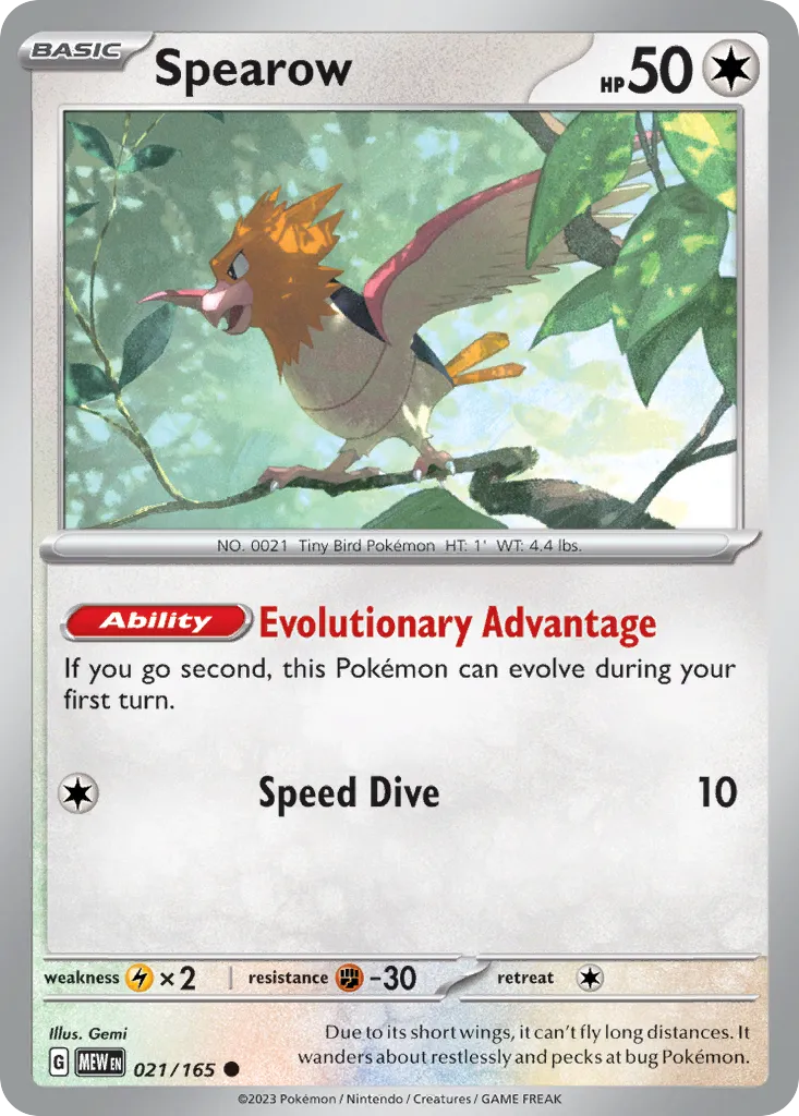 Spearow card image