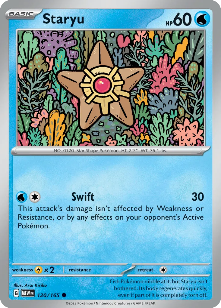 Staryu card image