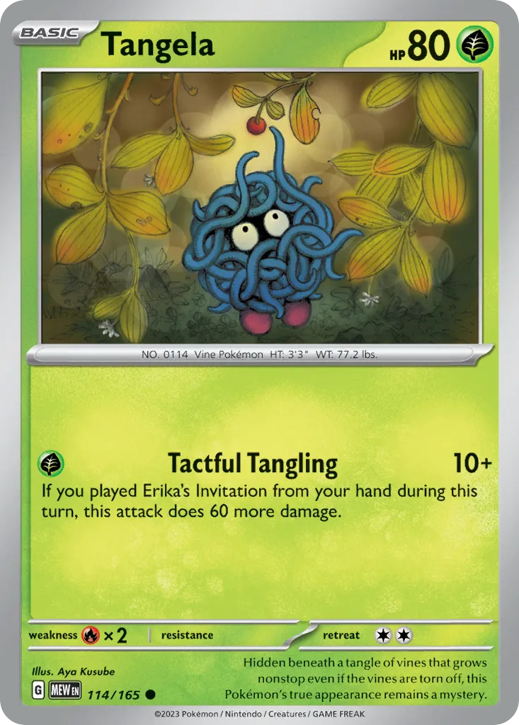 Tangela card image