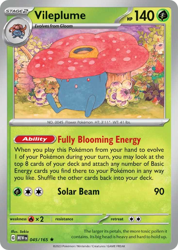 Vileplume card image