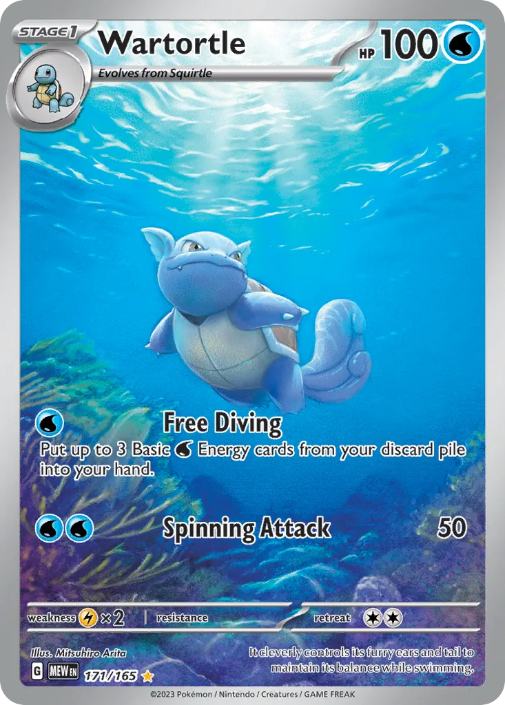 Wartortle card image