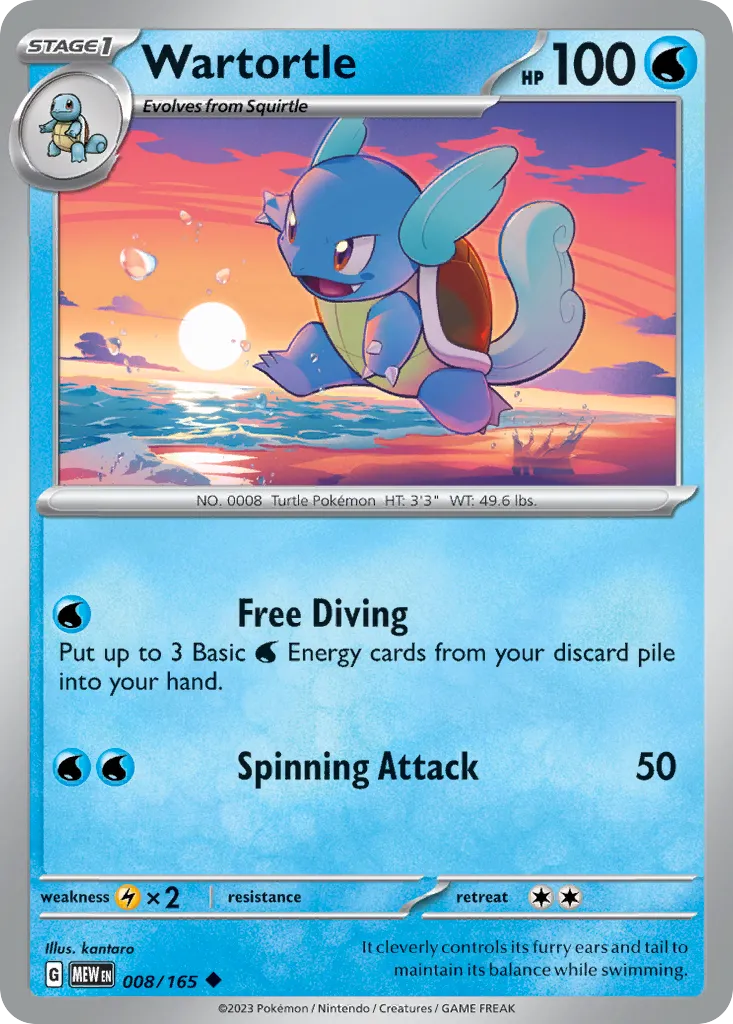Wartortle card image