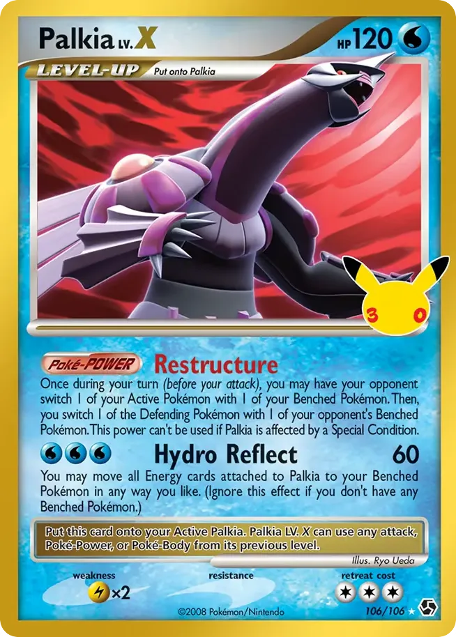 Palkia LV.X card image