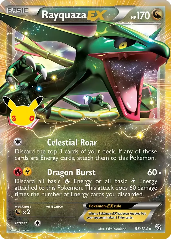 Rayquaza-EX #85 card image
