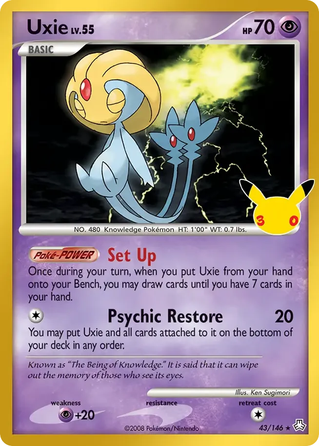 Uxie card image