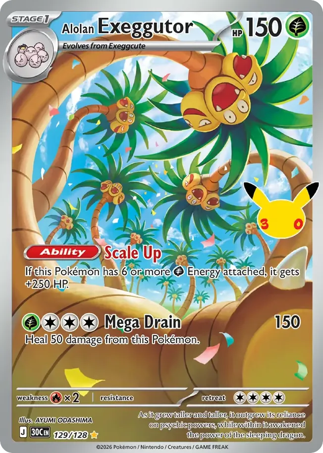 Alolan Exeggutor card image