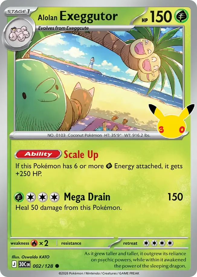 Alolan Exeggutor card image