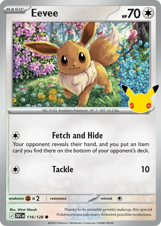 Eevee card image