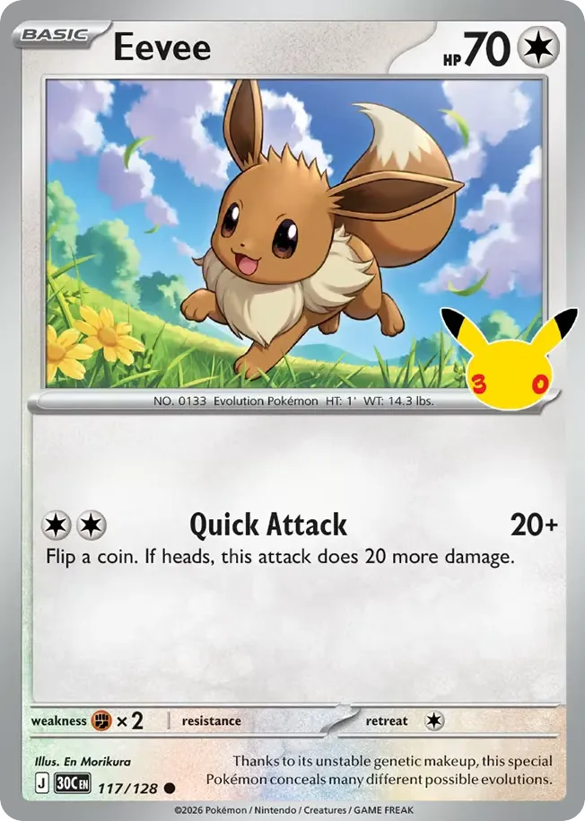 Eevee card image