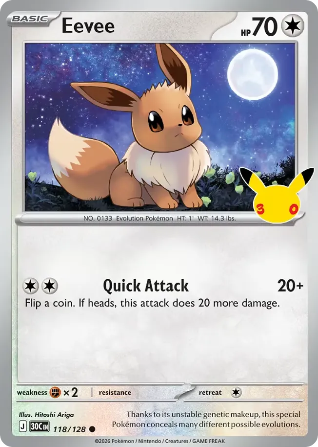 Eevee card image