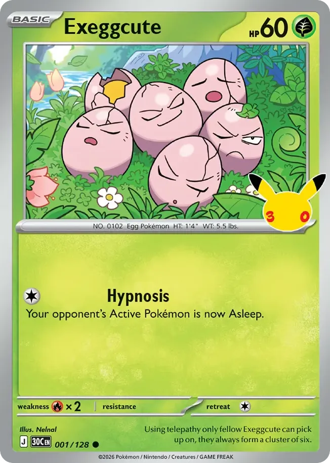 Exeggcute card image