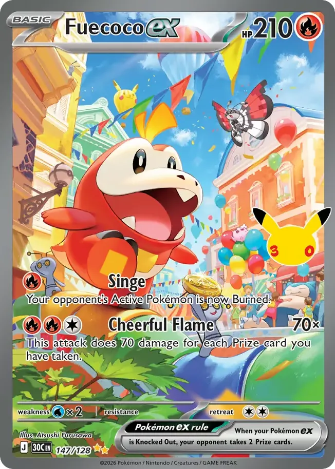 Fuecoco ex card image
