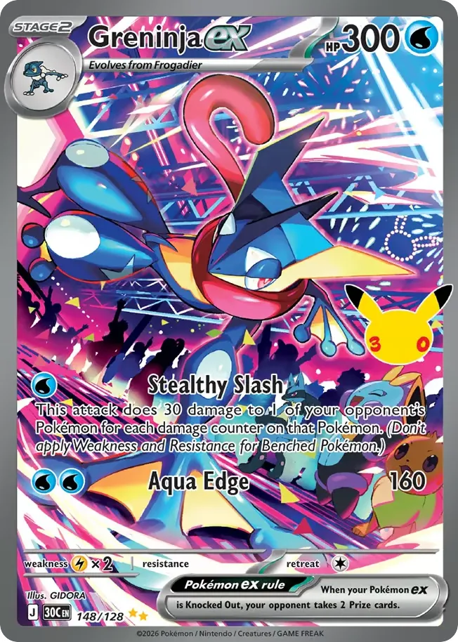 Greninja ex card image
